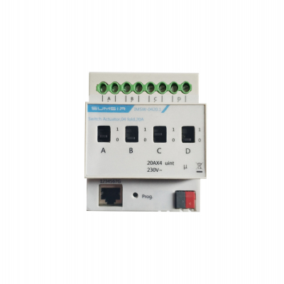 KNX Switch Actuator, 4-Fold, 20A
