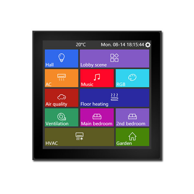 KNX 4 Inch Touch Screen Panel, High Resolution