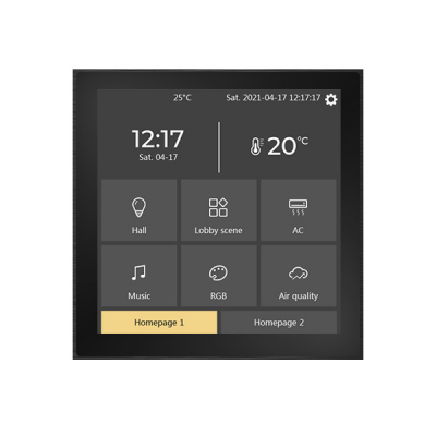 KNX 4 Inch Touch Screen Panel