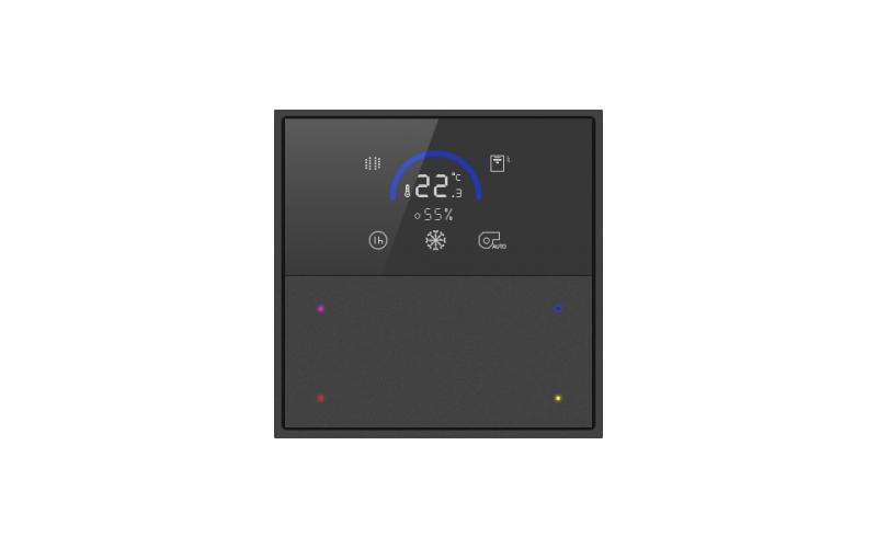 KNX Thermostat Panel, 4 Buttons
