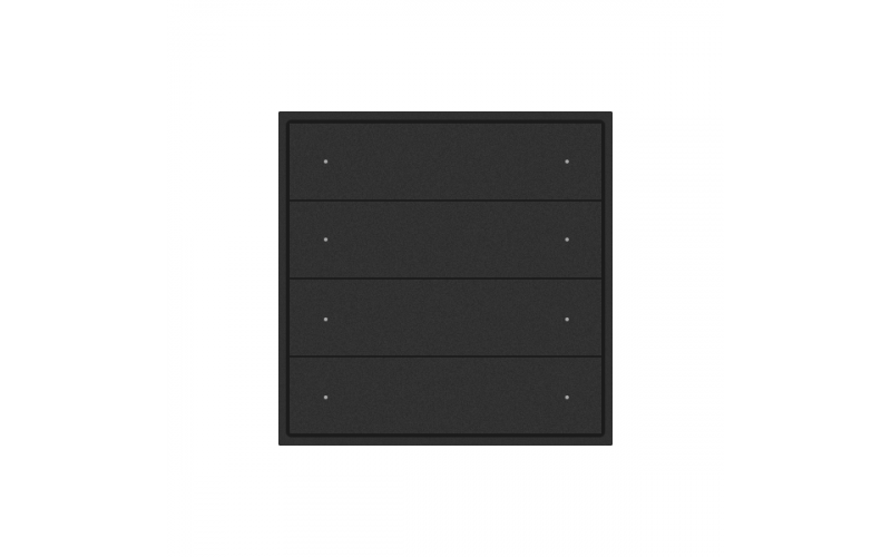 KNX Push Button Panel, 8 Buttons, 4-gang