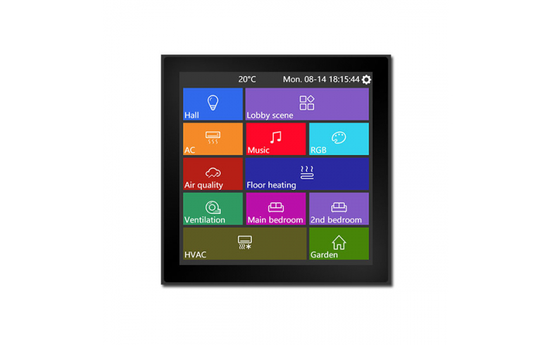 KNX 4 Inch Touch Screen Panel, High Resolution