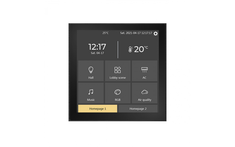 KNX 4 Inch Touch Screen Panel