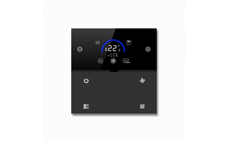KNX Thermostat Panel With 4 Buttons