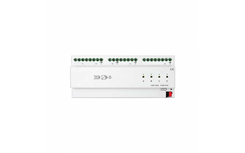 KNX 4路300W可控硅调光执行器